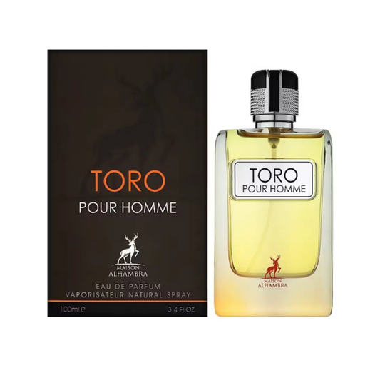 Toro Pour Homme: Cítrico, Vetiver y Tierra | Fragancia Masculina Fuerte