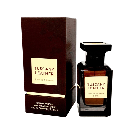 Tuscany Leather Fragrance World EDP | Lujo de Cuero y Frambuesa