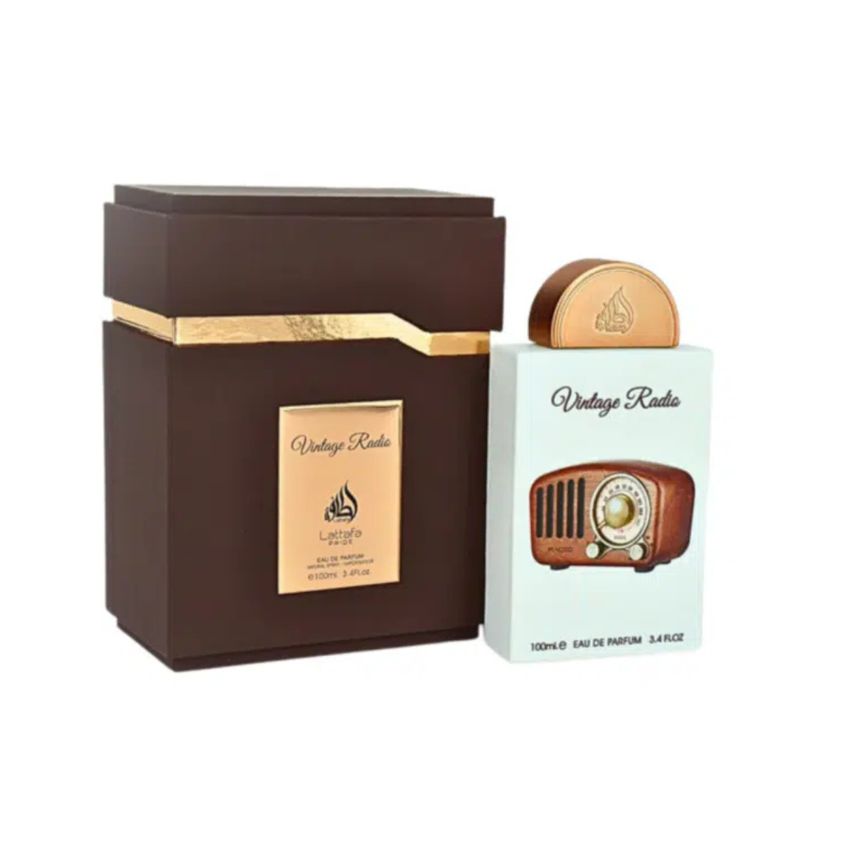 Vintage Radio Pride Lattafa | EDP Amaderado Oriental | 100ml