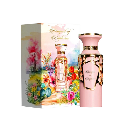 Bouquet Euphoria FW: Floral Gourmand para Mujer | Vainilla, Caramelo y Jazmín (