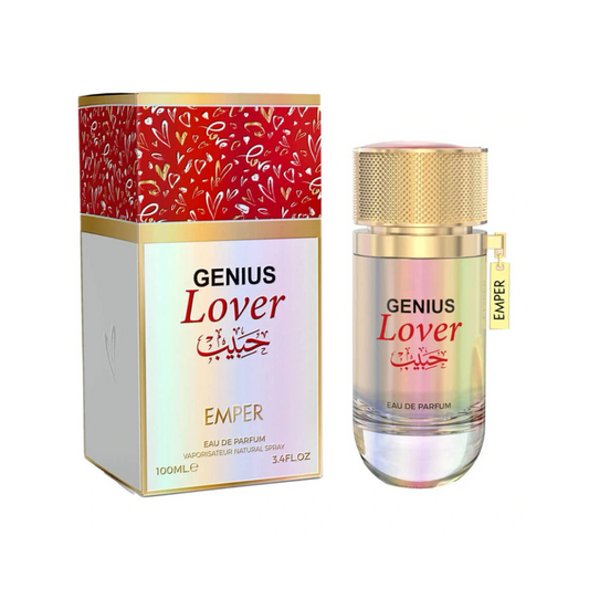Genius Lover Emper | Elegancia Amaderada y Cuero | Fragancia Unisex Seductora