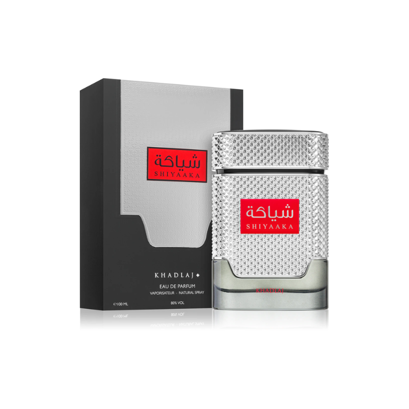Shiyaaka For Men Khadlaj | Eau de Parfum Refinado Amaderado | 100ml