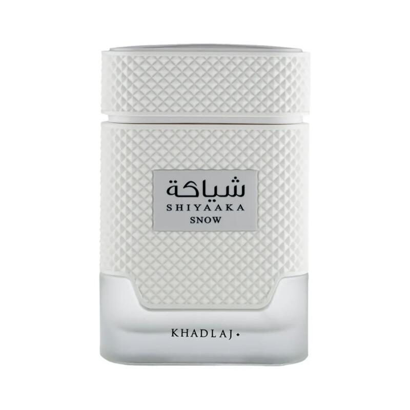 Shiyaaka Snow Khadlaj | Eau de Parfum Cítrico Aromático Fresco | 100ml