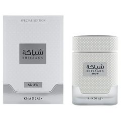 Shiyaaka Snow Khadlaj | Eau de Parfum Cítrico Aromático Fresco | 100ml