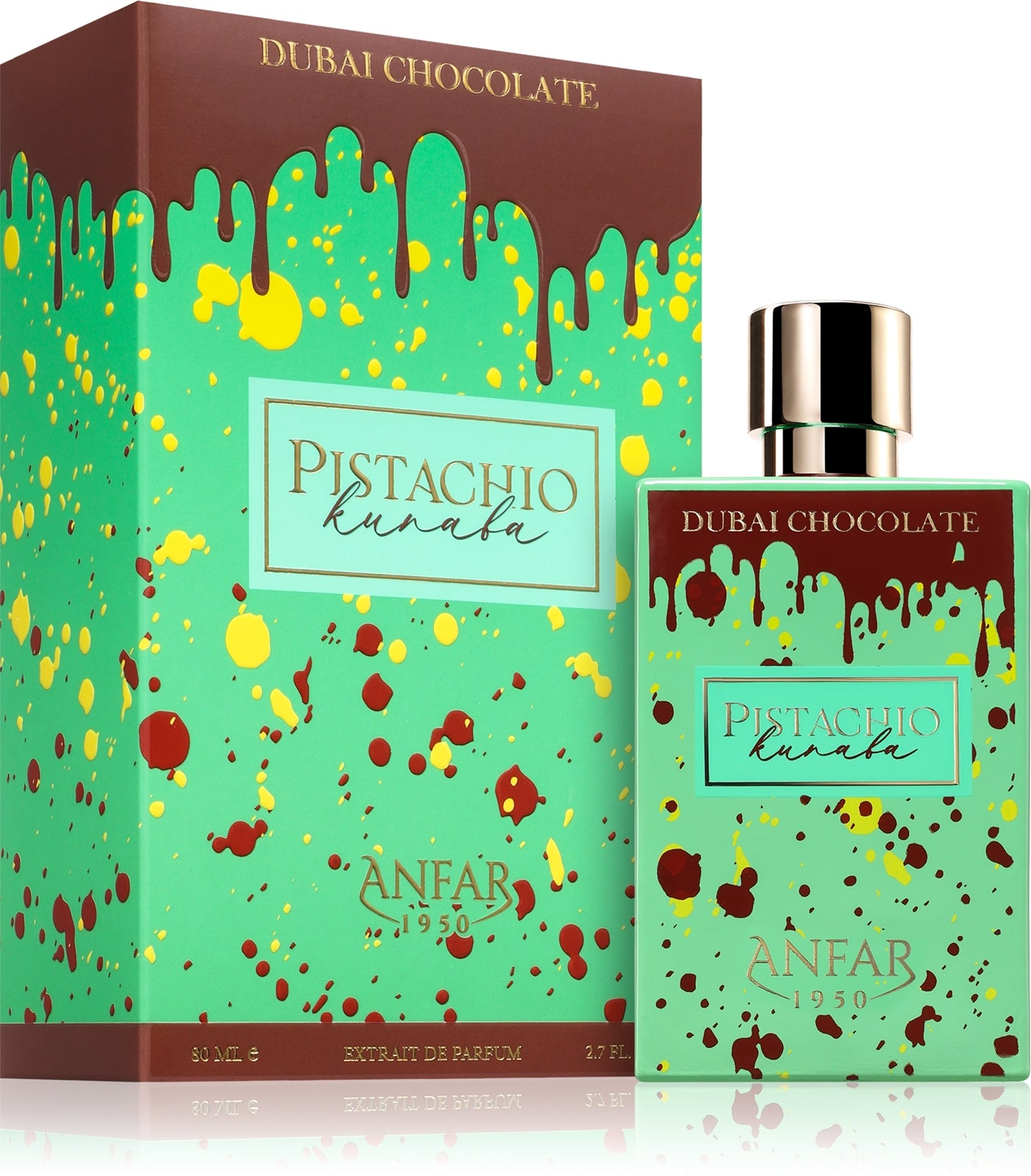 Anfar 1950 Pistachio Kunafa: A Luxurious Essence