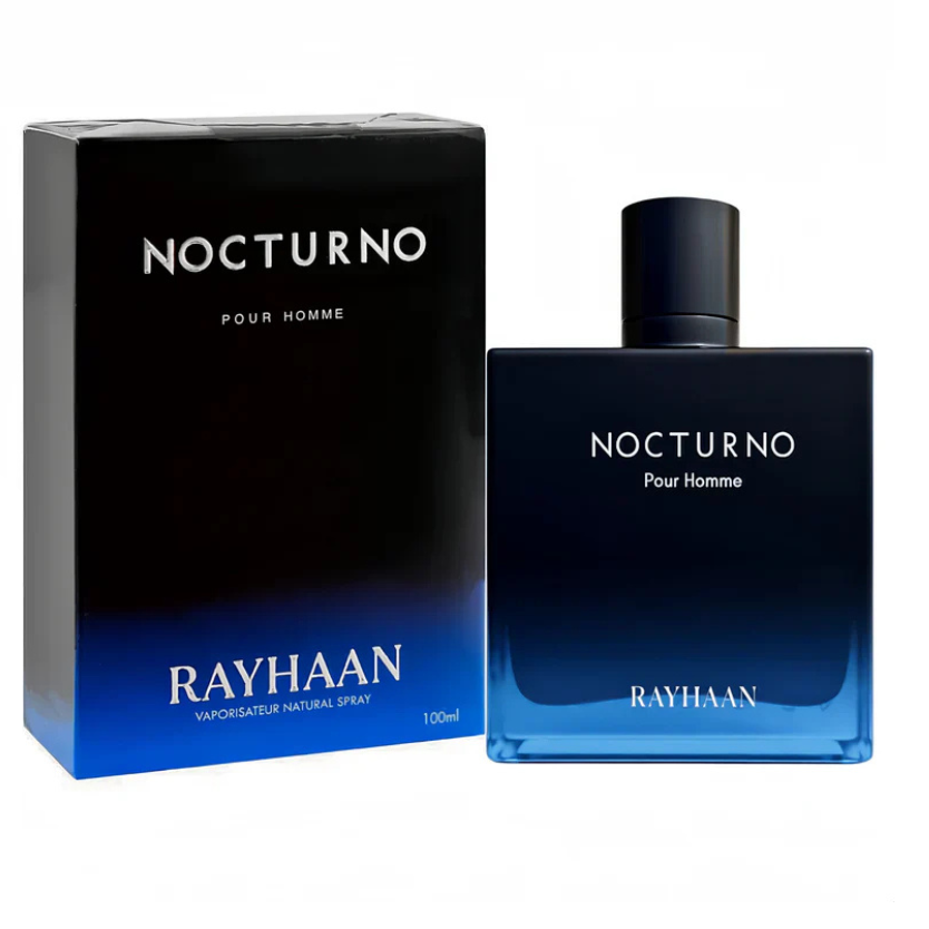 Nocturno Rayhaan | EDP Aromático Amaderado | 100ml